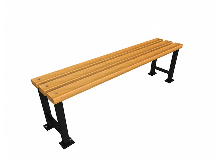 Ahşap&Metal Oturma Bankları