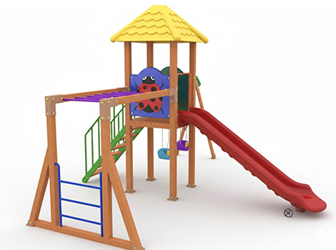 Çocuk Oyun Parkları (Ahşap Seri)