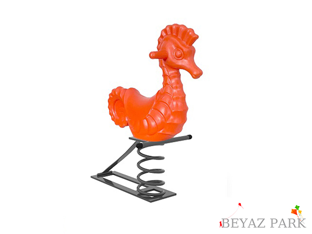 10-51901-Yaylı Park Zıp Zıp (Polietilen Deniz Atı)