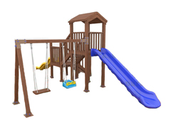 02-51503 - Ahşap Çocuk Oyun Parkı (Klasik Seri)