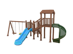 03-51504 - Ahşap Çocuk Oyun Parkı (Klasik Seri)