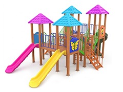 08-51559-Ahşap Seri Çocuk Oyun Parkı