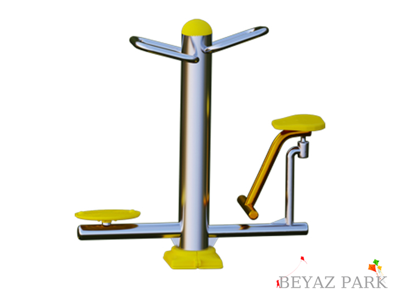 11- Ayakta ve Oturarak Bel Esnetme Spor Aleti