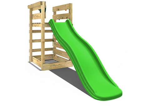 02 - 30602 - Ahşap Bahçe Kaydırak