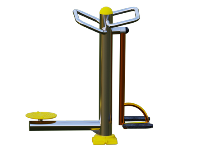 13- Ayakta Bel Esnetme ve Yan Salınım Spor Aleti