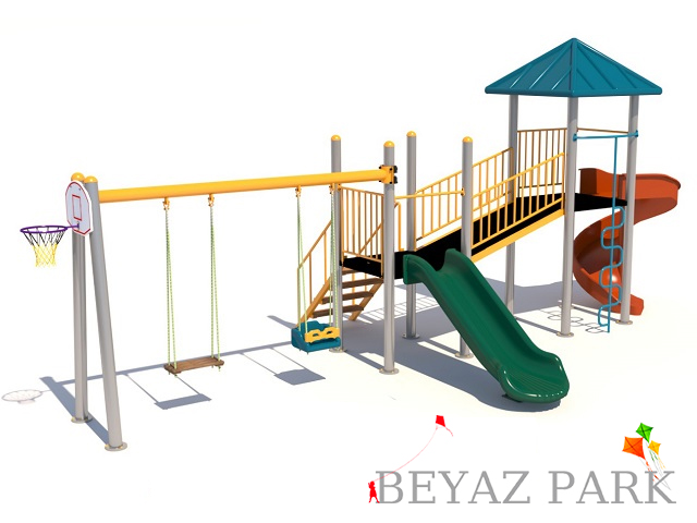 07 - 50857 Ekonomik Seri Çocuk Oyun Parkı