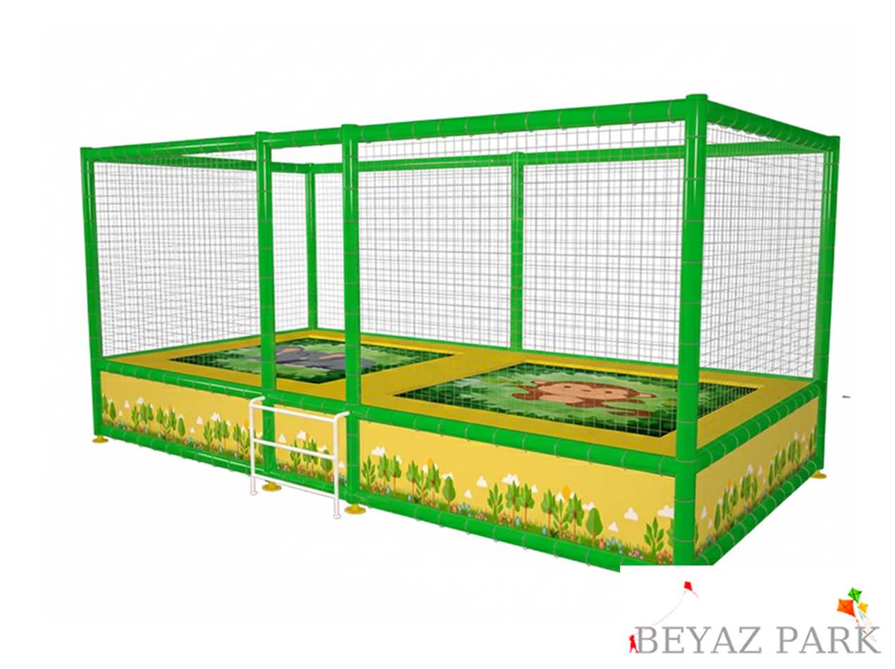 08 - Trambolin (İkili File Korumalı) 305x515 cm