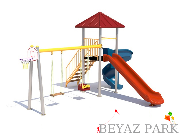 05 - 50855 Ekonomik Seri Çocuk Oyun Parkı