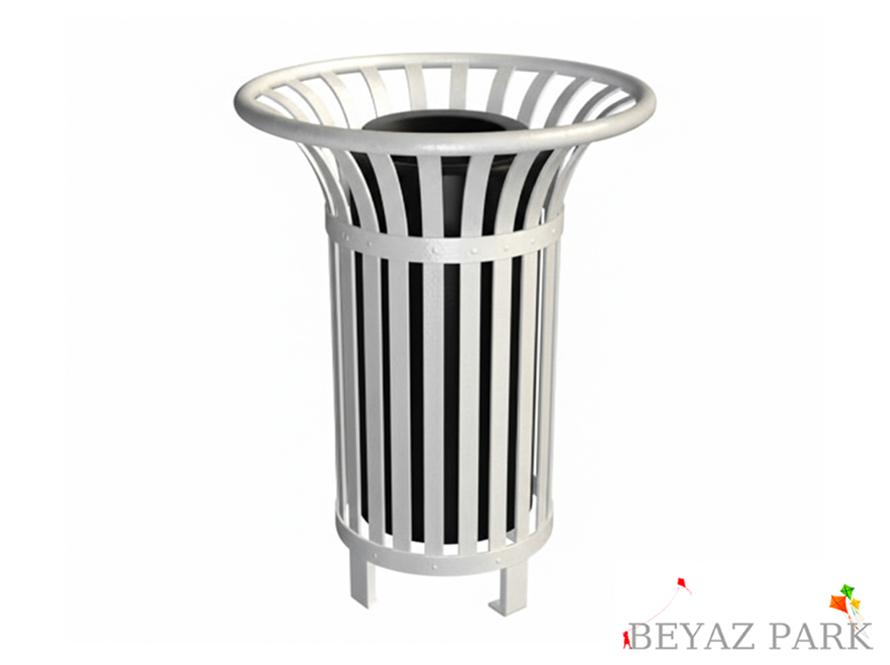 05 - Dış Mekan Metal Çöp Kovası