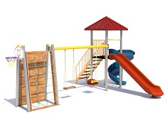 06 - 50856 Ekonomik Seri Çocuk Oyun Parkı