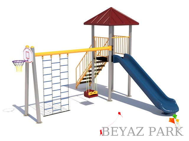 04 - 50854 Ekonomik Seri Çocuk Oyun Parkı