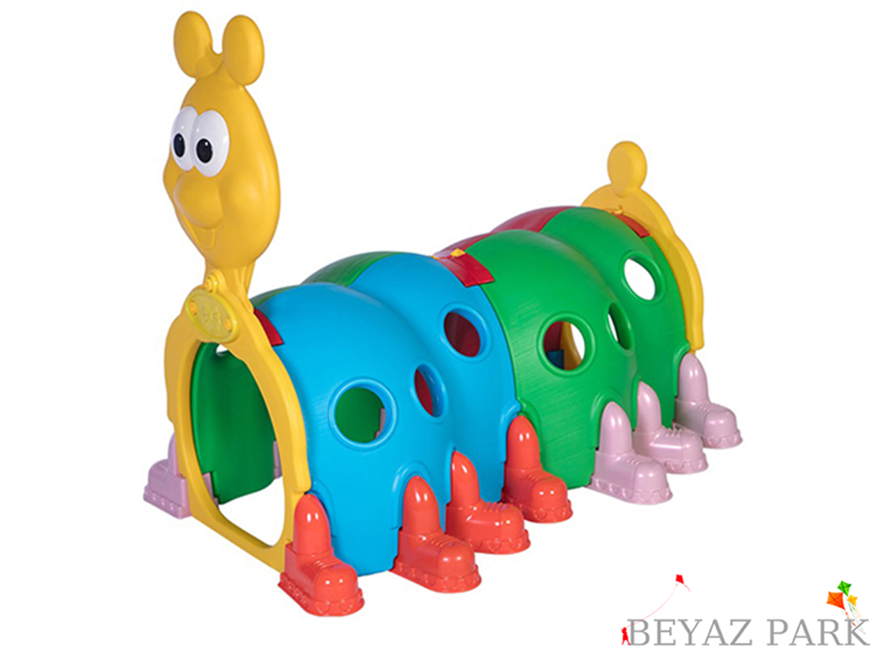 13 - 20902-Tırtıl Çocuk Oyun Tüneli Renkli