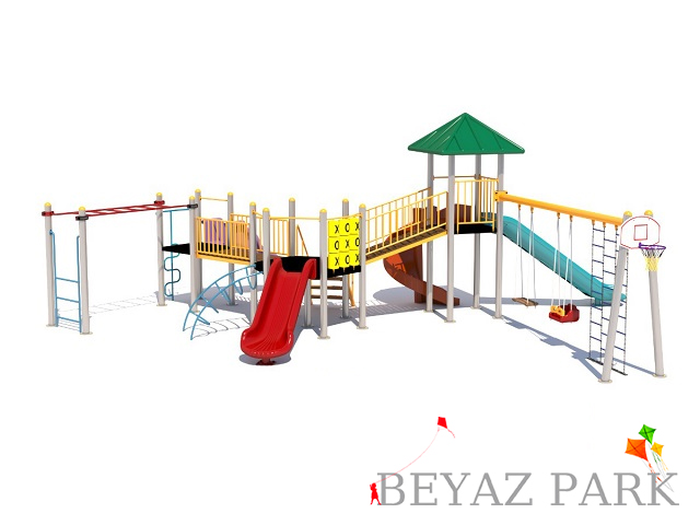 13 - 50863 Ekonomik Seri Çocuk Oyun Parkı
