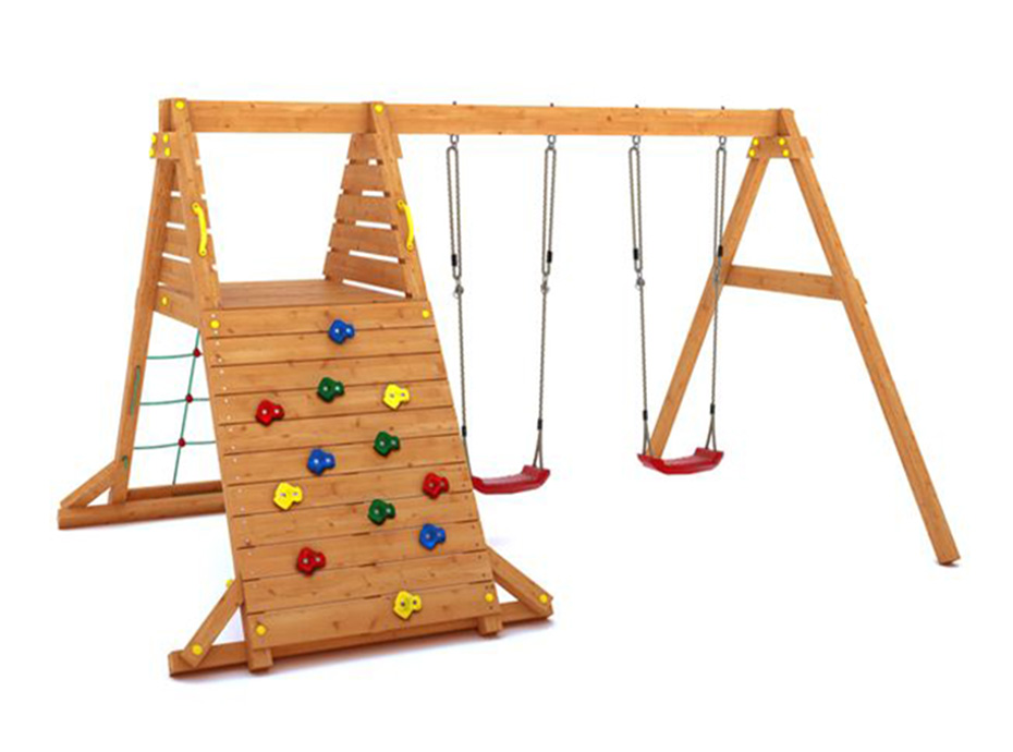 11-30673 Tırmanmalı İkili Salıncaklı Set